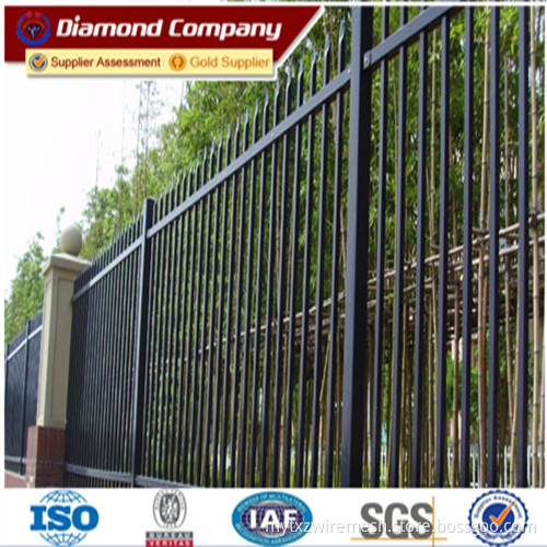 steel grating fence,galvanized steel fence,corten steel fence